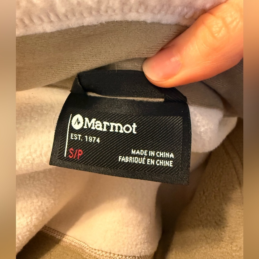 Marmot Full Zip Colorblock Fleece - Picture 5 of 5